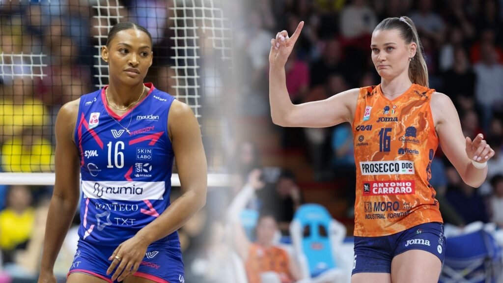 Scambio Lanier Daalderop volley in barba