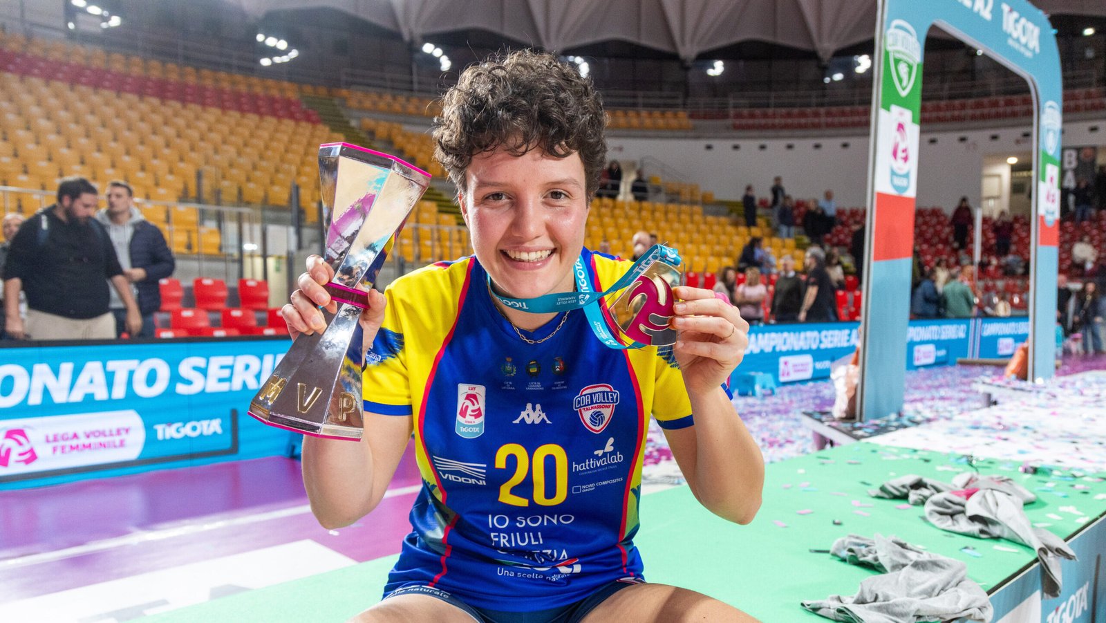 Francesca Scola italia volley in barba nazionale talmassons