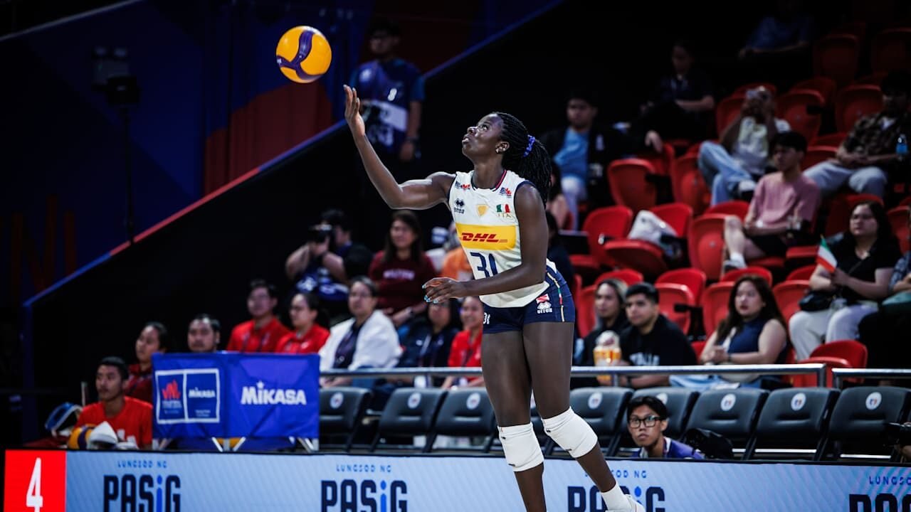Josephine Obossa Italia vnl repubblica ceca