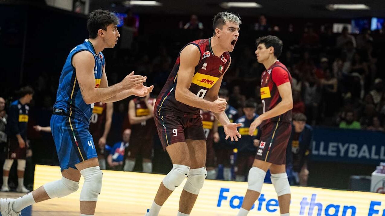 sani esulta italvolley vnl