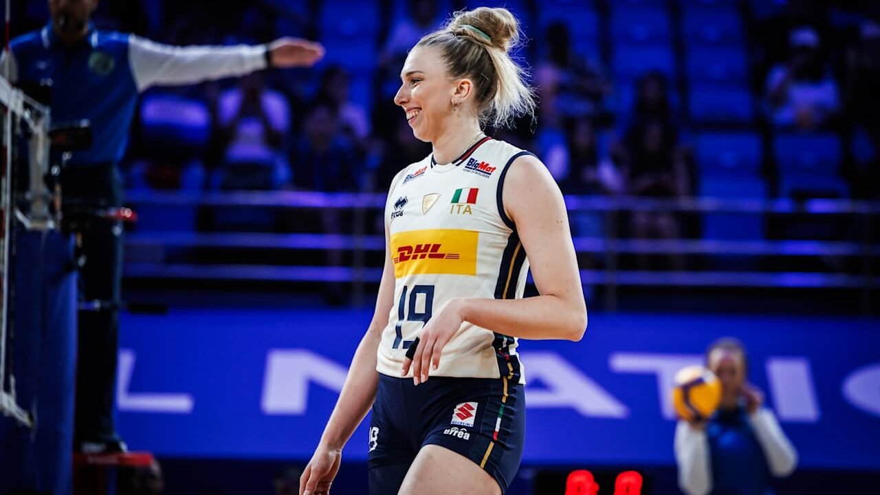 Sarah Fahr nazionale italia vnl