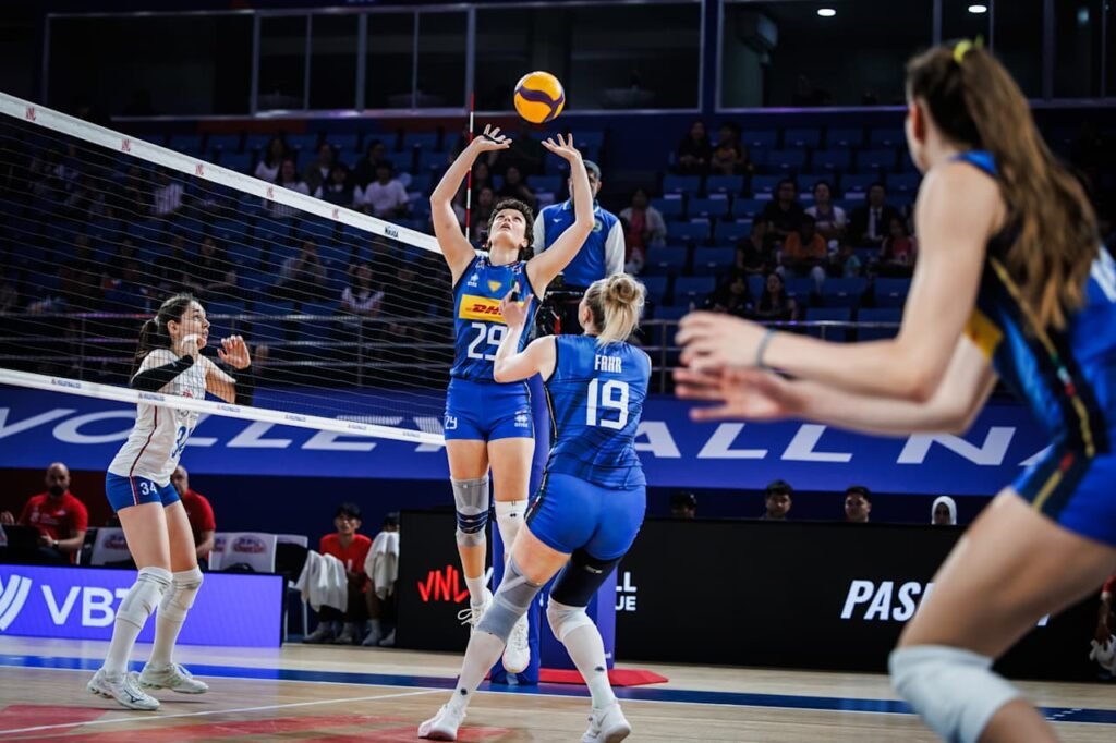 nazionale pallavolo femminile italia