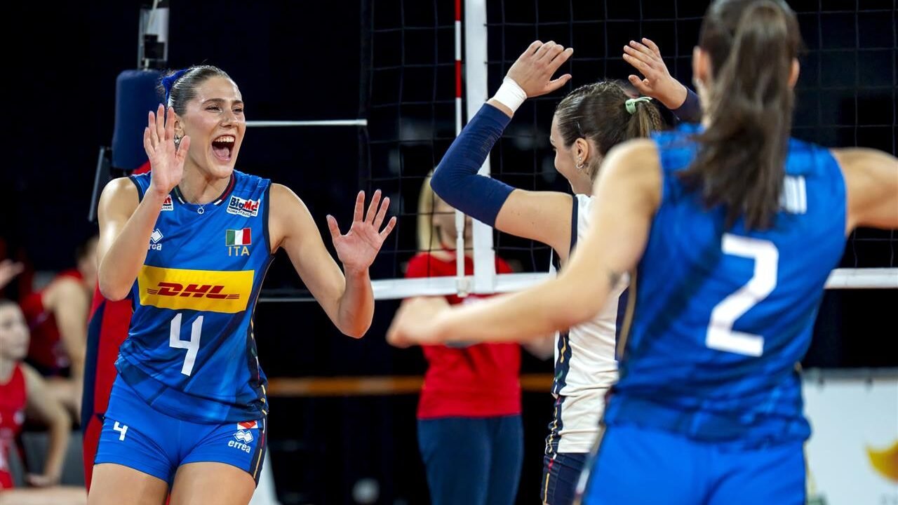 volley in barba amoruso italia
