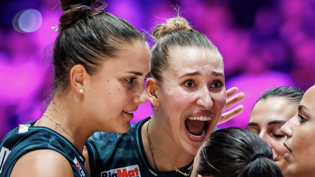 volley in barba Vnl italia danesi antropova