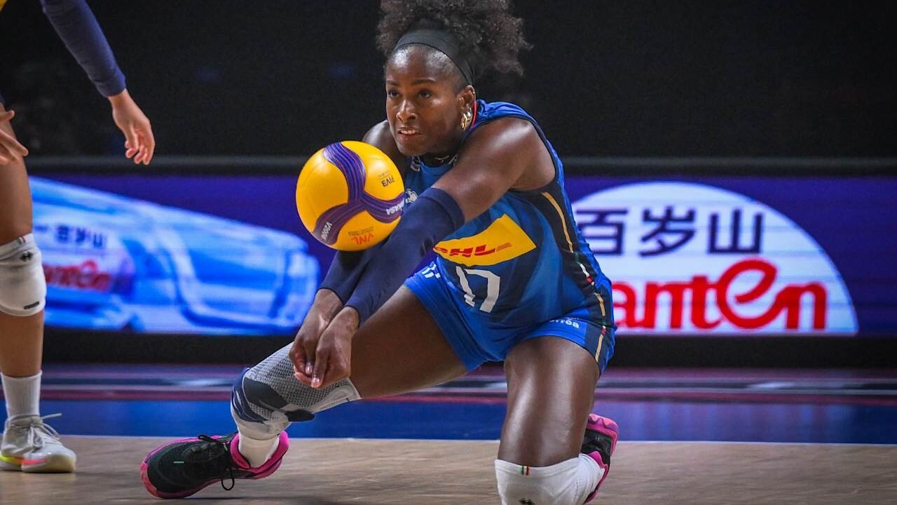Myriam Sylla Italia-Paesi Bassi VNL