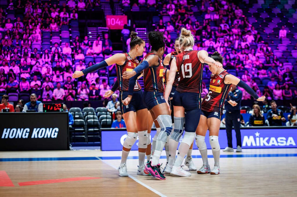 Italia ucraina volley nations league volley in barba