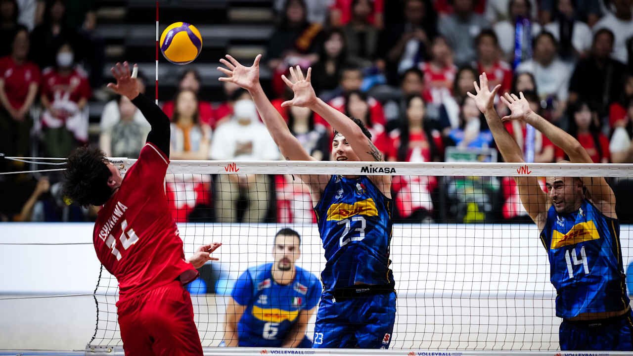 italia-giappone vnl
