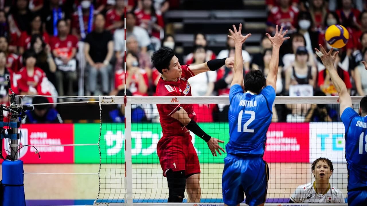 italia-giappone vnl
