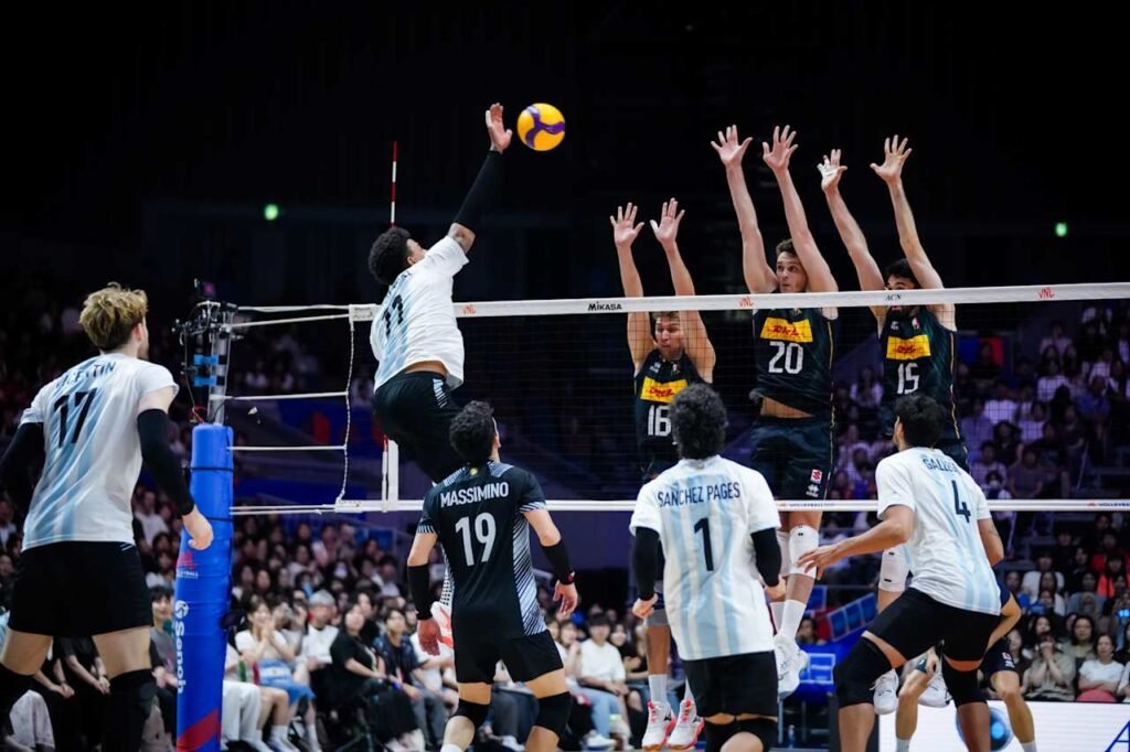 Muro dell'Italia nel match contro l'Argentina