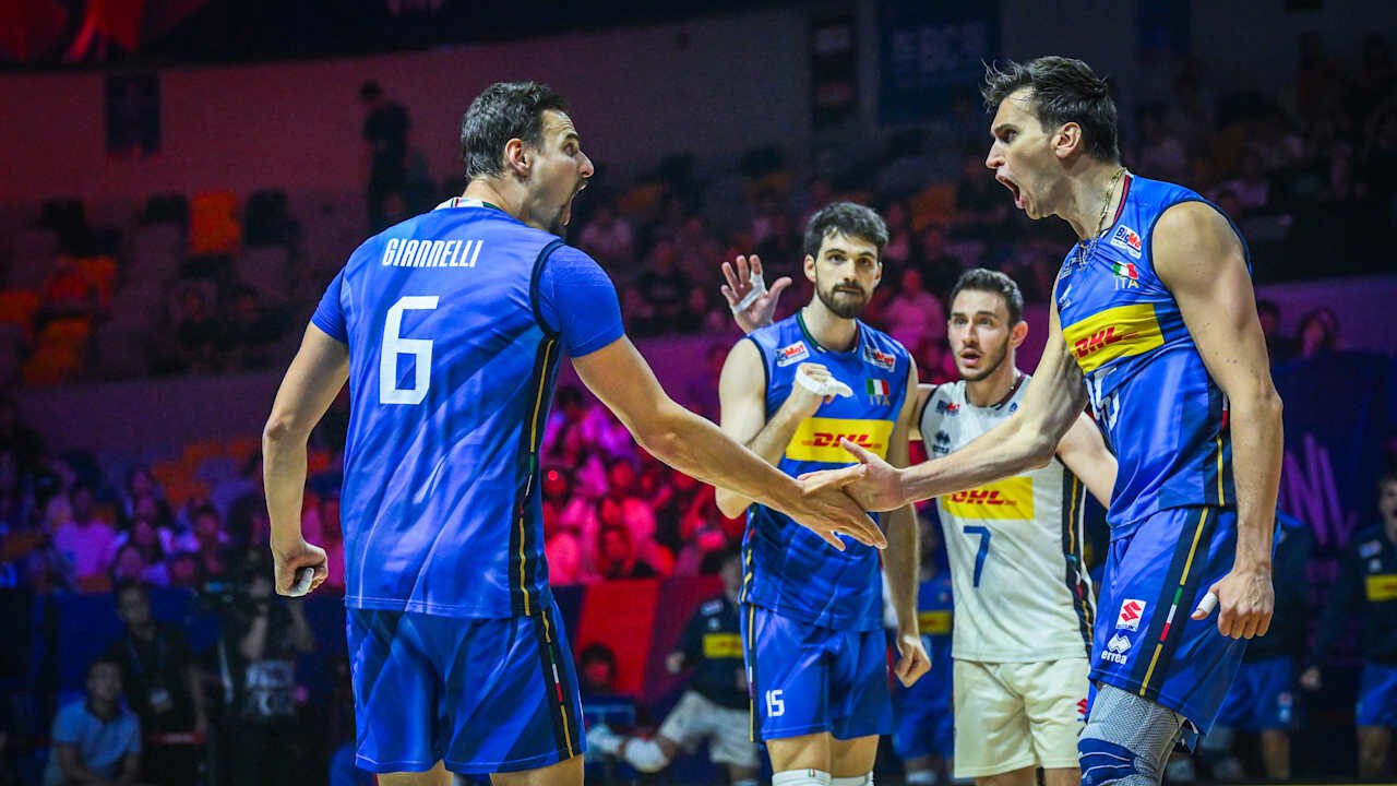 italia usa vnl finals italy volleyball