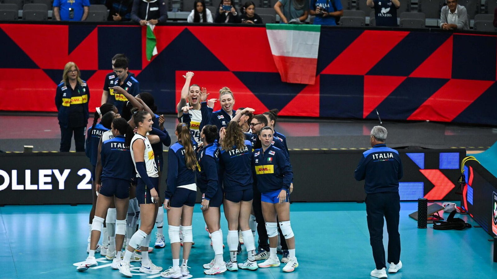 volley in barba nazionale femminile pallavolo italia