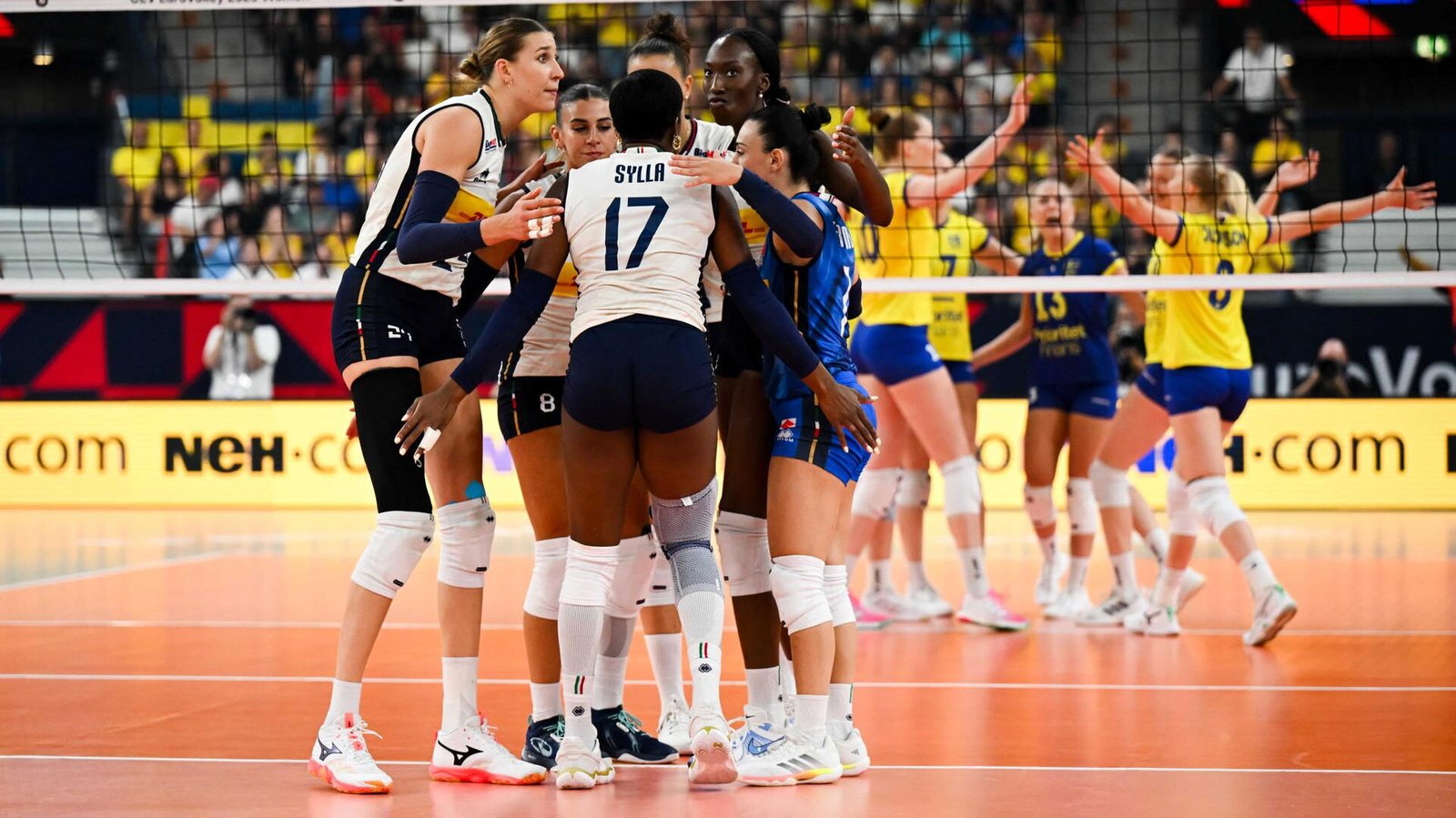 Italia-Svezia Eurovolley 2026