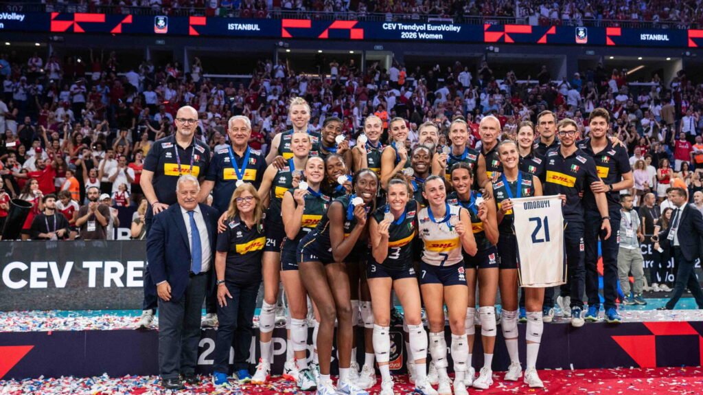 Italia Turchia Eurovolley 2026 volley in barba