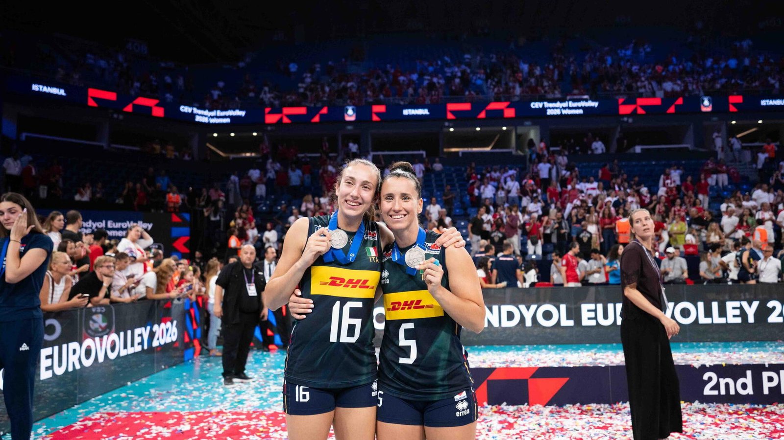 Italia Turchia Eurovolley 2026 volley in barba