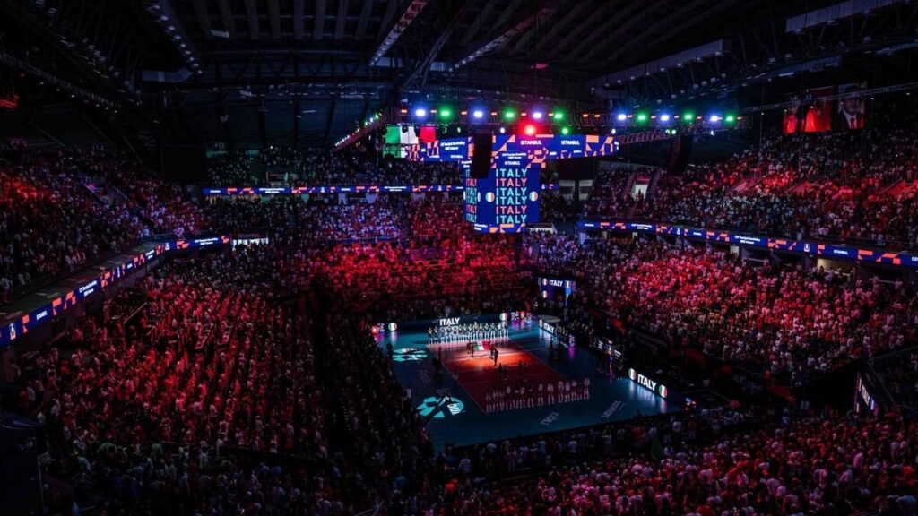 Eurovolley 2026 musica nei palazzetti