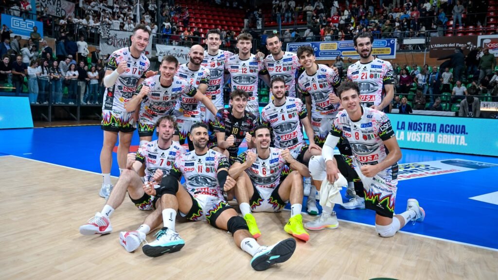 Perugia fatica e vince solo al tiebreak contro Cuneo