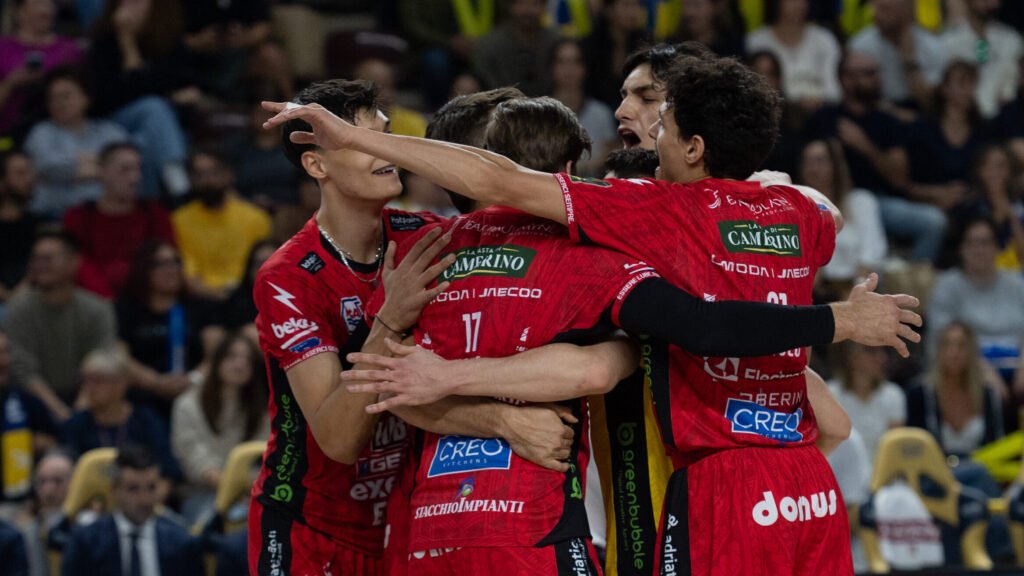 La Lube Cucine Civitanova vince 3-0 contro Verona alla prima giornata di campionato.