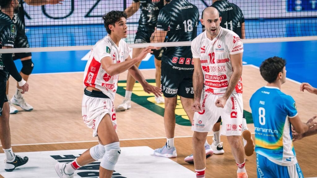 Piacenza supera Padova 3-0 nella prima giornata di Superlega